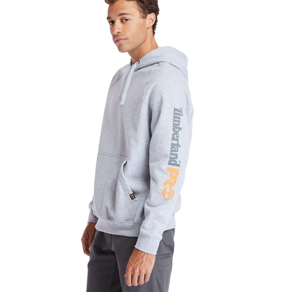 Sudadera Timberland Argentina Hombre - Pro® Big & Tall Hood Honcho Sport Hoodie - Gris - EFXWRI-627